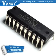 10 шт. SN74HCT245N DIP20 SN74HCT245 DIP 74HCT245 74HCT245N DIP-20 новое и оригинальное IC