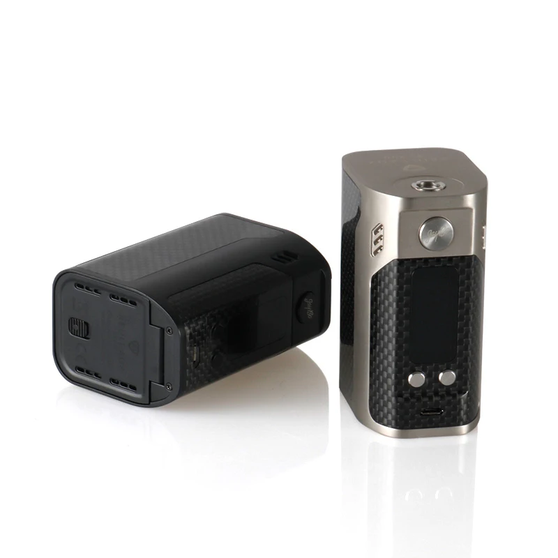Оригинальный WISMEC рел RX300 TC коробка мод углеродного волокна использовать 18650