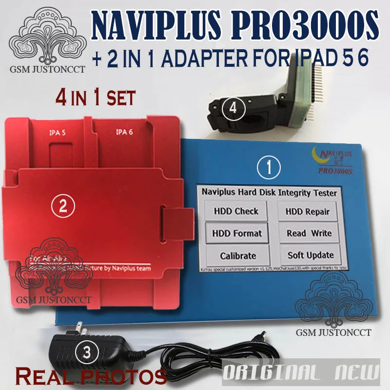 PRO 3000S + FOR IPad 5 6 ADAPTER - gsmjustoncct - A
