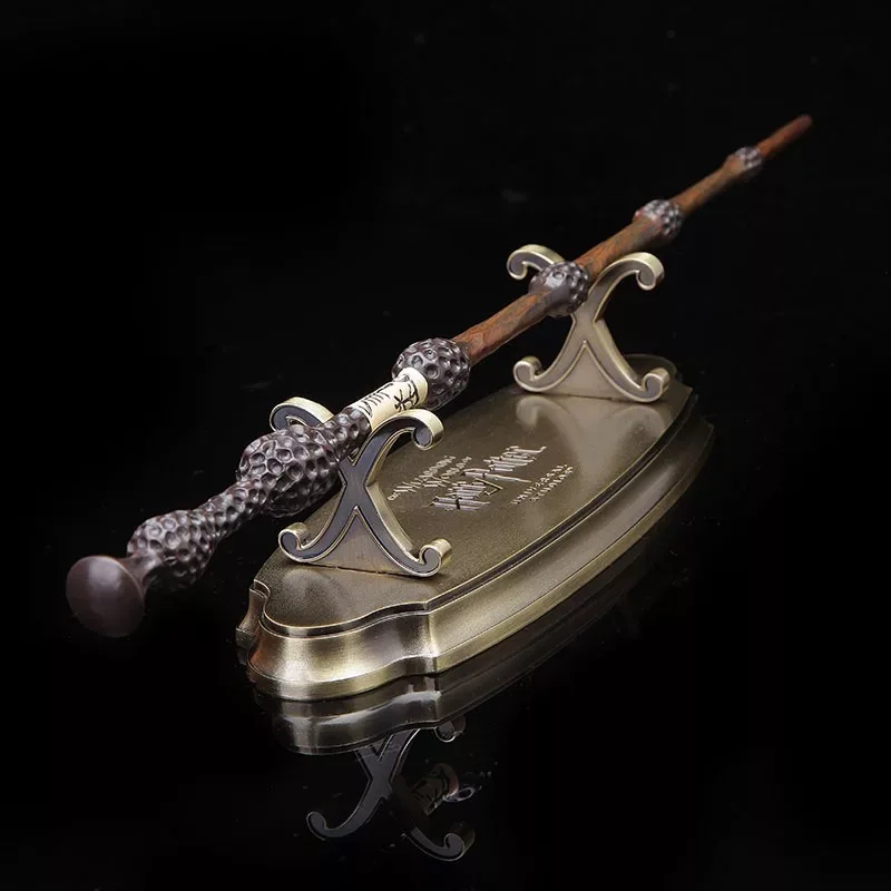 

Magic Wand Display Harri Potter Wand Stand Quality Metal Retro Wands Holder Magic World Students