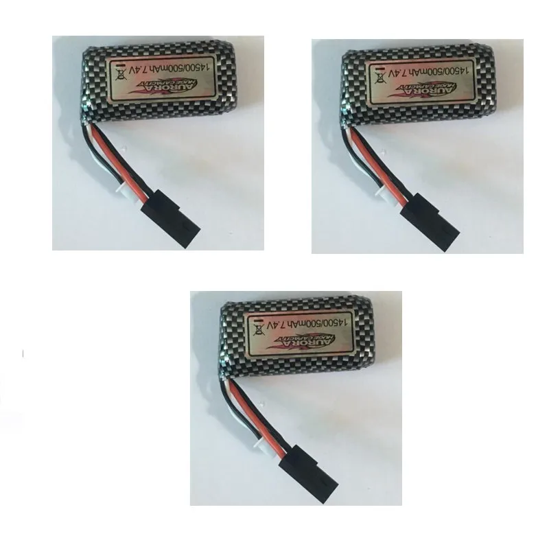 Hot sell RC Car battery 7.4V 500mAh battery for 9136