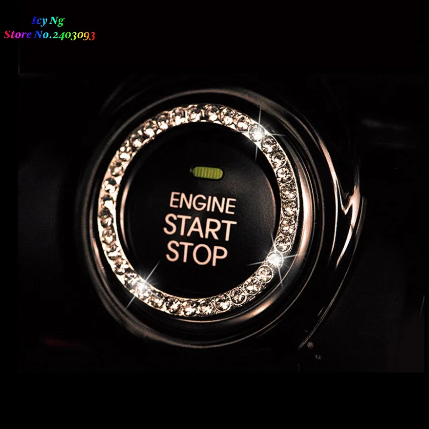 

Car Engine Start Stop Ignition Key Ring Sticker For BMW 1 2 3 4 5 6 7 X E F-series E46 E90 X1 X3 X4 X5 X6 F07 F09 F10 F30 F35