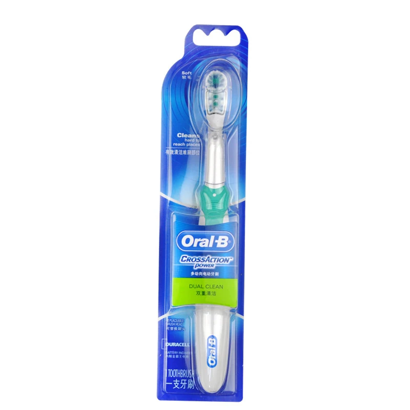 Oral B Dual Clean Electric Toothbrush Teeth Whitening Cross Action Tooth Brush Non-Rechargeable Battery Powered Brush Tooth Oral B Dual Clean Electric Toothbrush Teeth Whitening Cross Action Tooth Brush Non-Rechargeable Battery Powered Brush Tooth