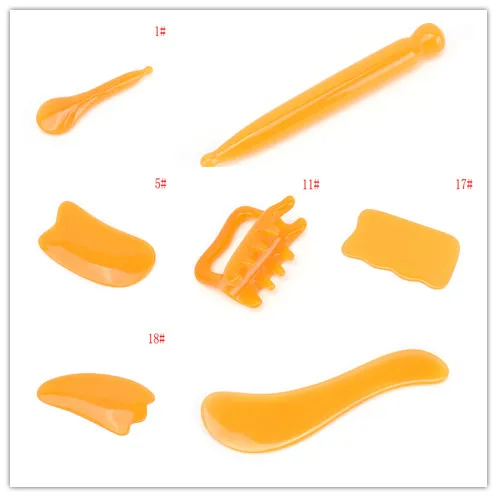 

Beeswax Scrape Therapy blood circulate Natural resin Chinese Acupuncture Scraping tool back Massage Gua Sha Board Braces