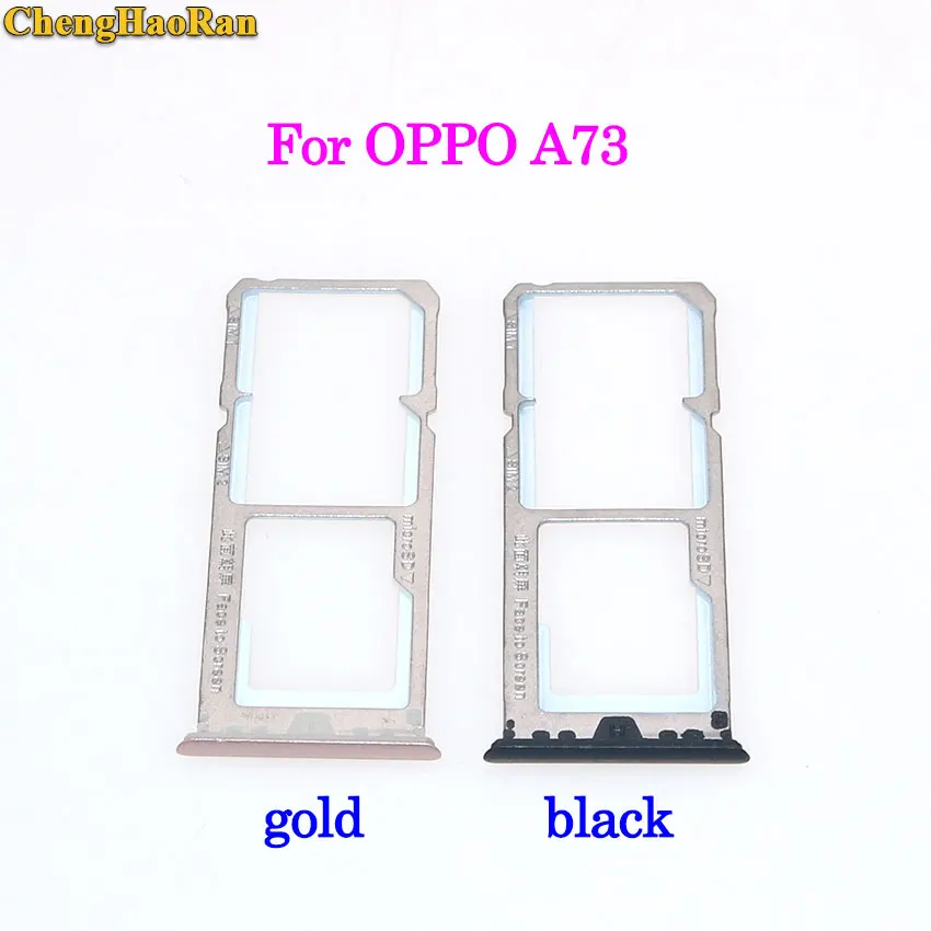 Chenghaoran For Oppo A73 Sim Card Tray Miscro S D Tf Slot Holder Adapter huismerk kopen in de aanbieding