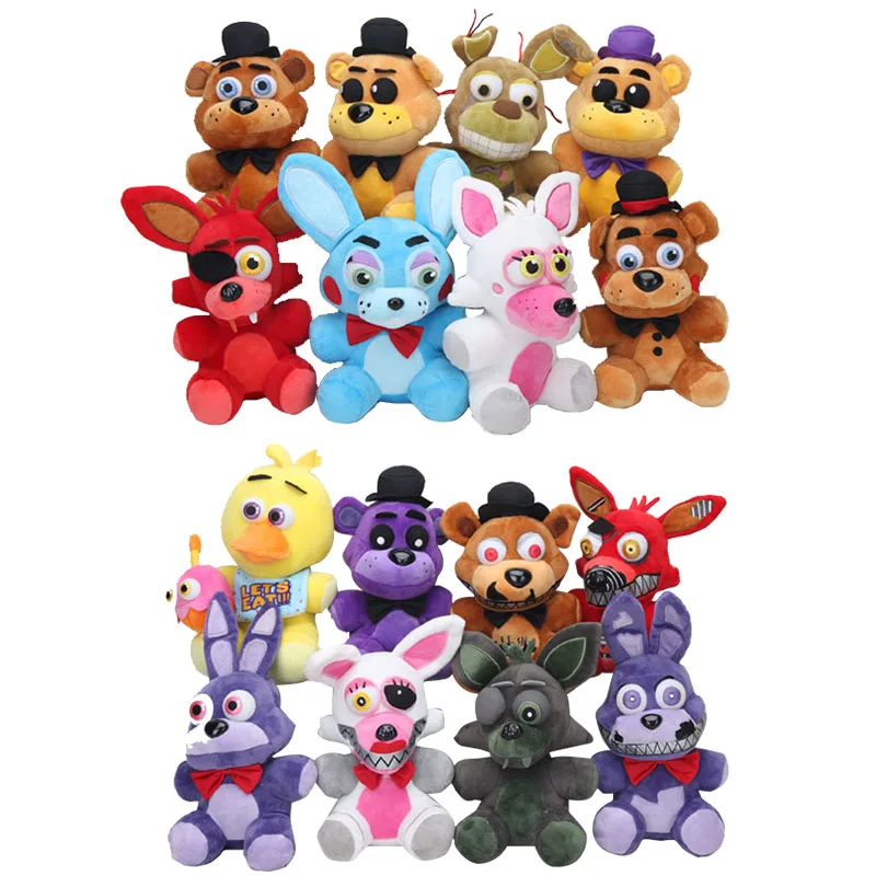 15 см с рисунком персонажей из игры пять ночей в Фредди плюшевые Five Nights At Freddy's у