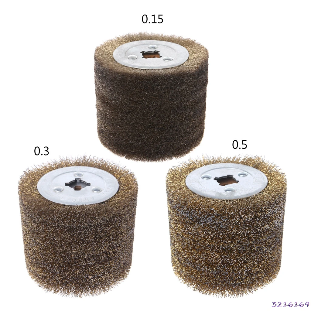 Deburring Abrasive Stainless Steel Wire Round Brush Polishing Grind