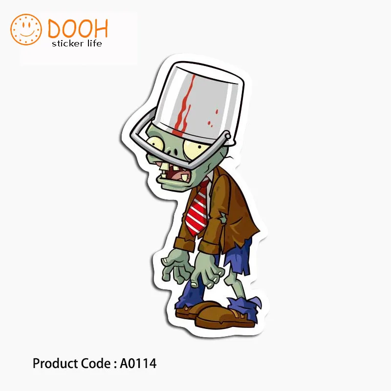 

A0114 sticker zombie plant beer tire wonder hero suitcase laptop guitar luggage DIY skateboard bicycle toy HZ 30