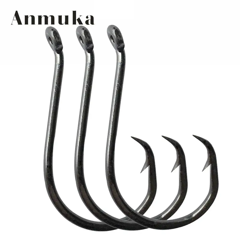 

20pcs Fishing Hooks Set Barbed Single Circle Carp Hook High Carbon Steel Sea Fishinhook Fly Fishing Accessories Tackle