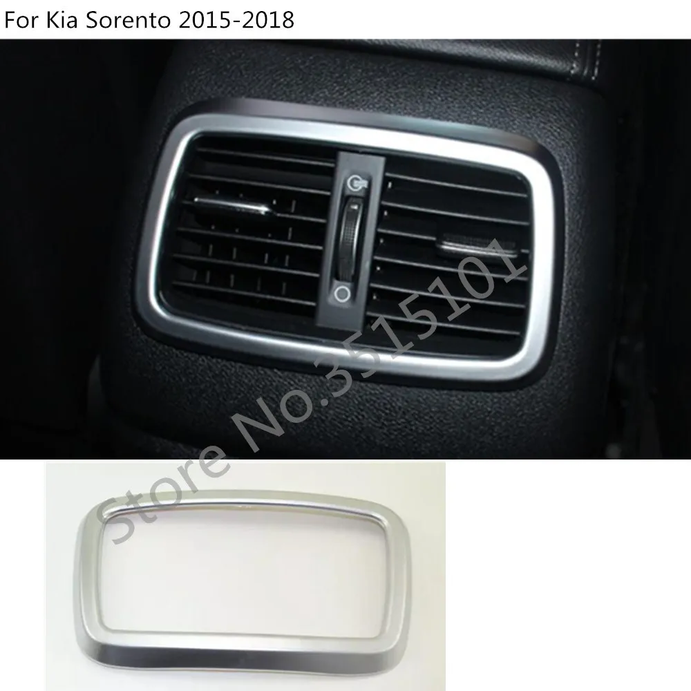 Car trim rear back upside Air conditioning Outlet Vent panel trim 1pcs