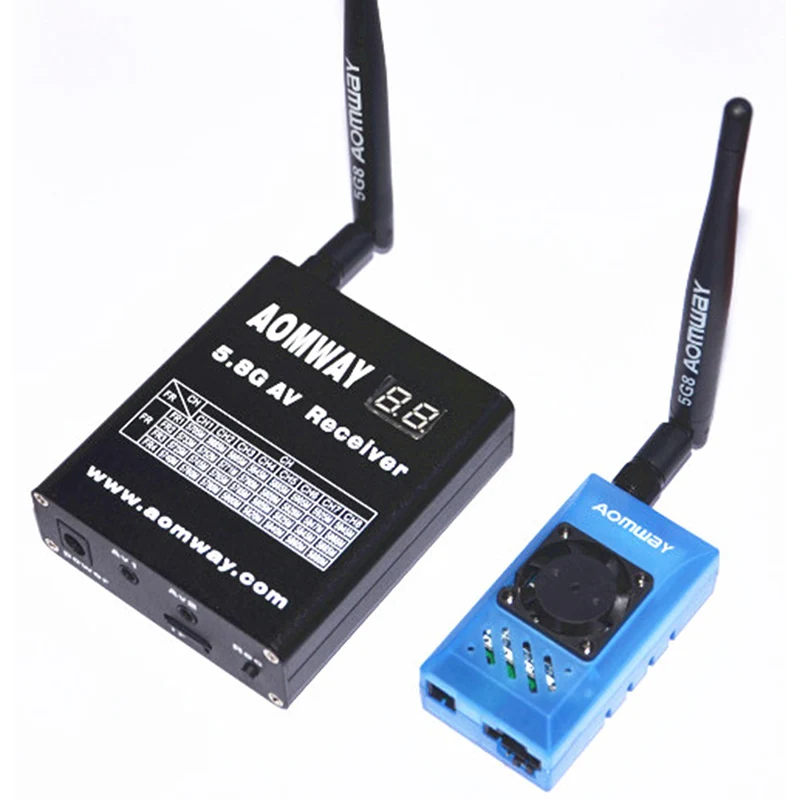 

Aomway 5.8G 1W 1000mW Video Transmitter&Receiver DVR for Multicopter Quadcopter FPV RC Airplane
