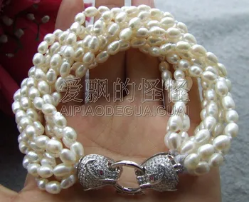 

B030308 9Strands Pearl Bracelet