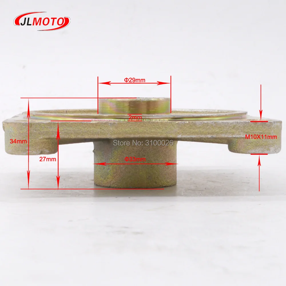 Ступица заднего колеса 23T 110*4 STUD M10 подходит для китайского ATV 110cc 125cc 150cc Go Kart