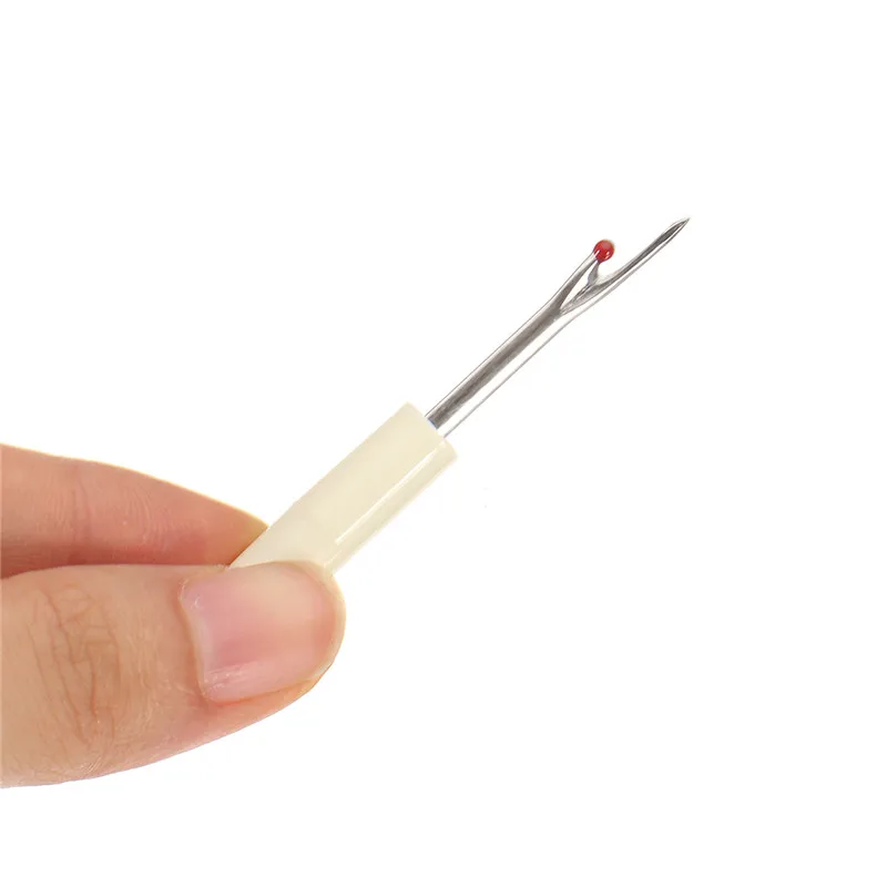 

Durable 2pcs 8cm Handle Seam Ripper Quick Stitch Unpicker Thread Cutter Sewing Tool beige Crossstitch Accessories
