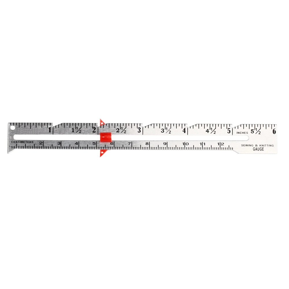 

Sewing Gauge Knitting Gauge Garment Measuring Ruler Essential DIY Craft Tools HG7000