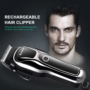 

Clippers Health Beauty Barber Razor 6W Black Hair Trimming Tools Mini Portable Painless