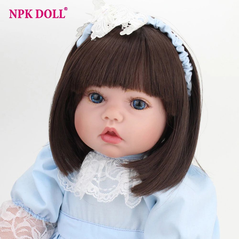 

50cm American Girl Doll Reborn Handmade Real Baby Dolls Soft Body Lifelike Princess Dolls With Clothes for Kids Toys