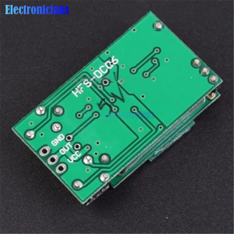 DC 5V 5,8G 5,8 GHz микроволновый радиолокационный модуль датчика ISM Waveband зондирования 12m HFS-DC06 без помех