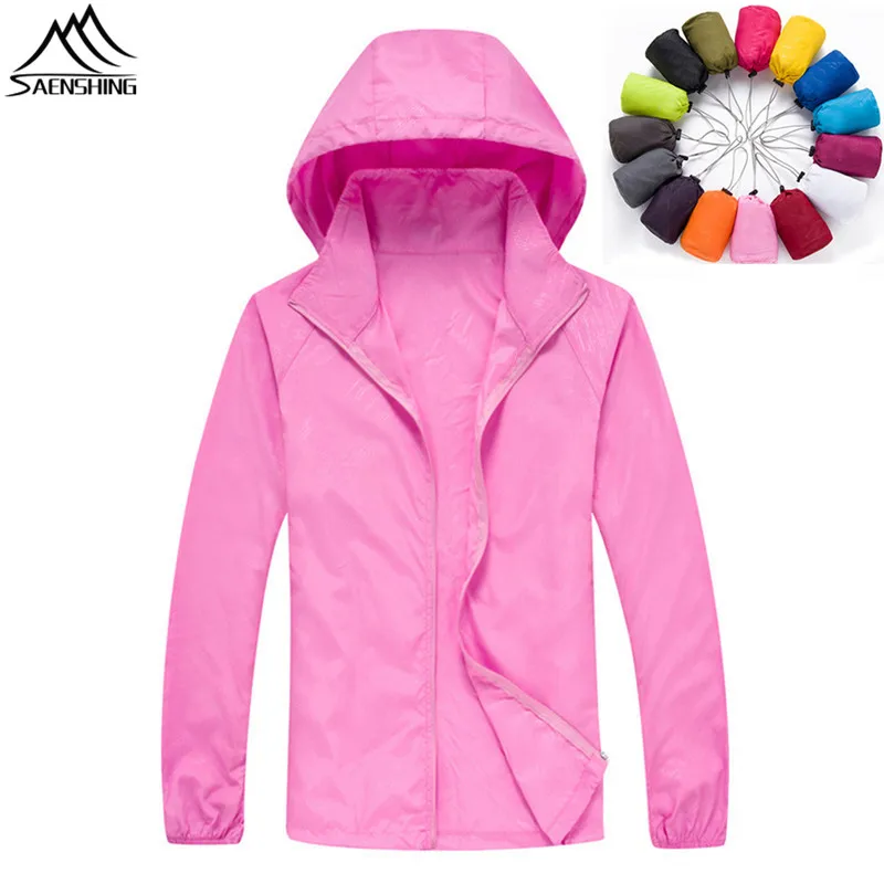 

SAENSHING Cycling Jacket Women Men Casaco Masculino Waterproof Bicycle Bike Jacket Windbreaker Windproof Cycling Coat Sport Wear