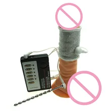 Electric Shock Orgasm Toy Penis Ring Penis Plug Urethral Wall Medical Themed Toy Physical Therapy Sex