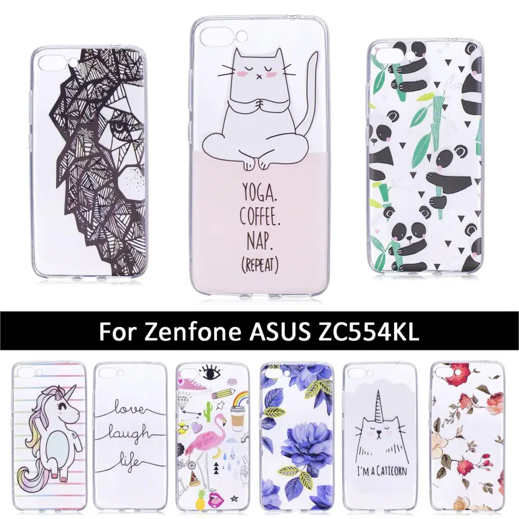 Чехол для Asus Zenfone 4 Max ZC554KL TPU силиконовый чехол 4Max Zenfone4 5 "чехол телефона |
