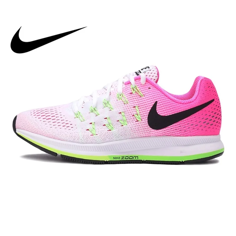 

Original NIKE AIR ZOOM Women's Running Shoeslace-up Breathable Stability Low-cut Sneakers Women Jogging Wear Resistant Shoes