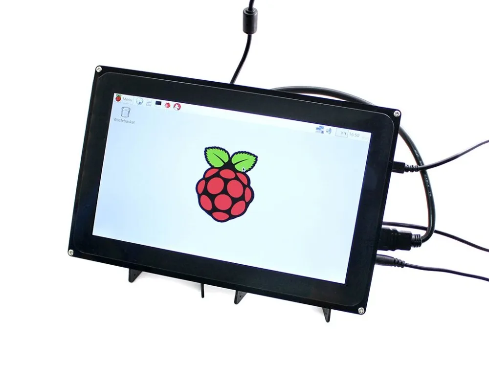 RPi дисплей 10,1 дюймов емкостный сенсорный экран ЖК для Raspberry Pi 2 3 Модель B+& BeagleBone черный мульти системы видео входы