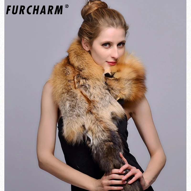 echarpe vrai fourrure