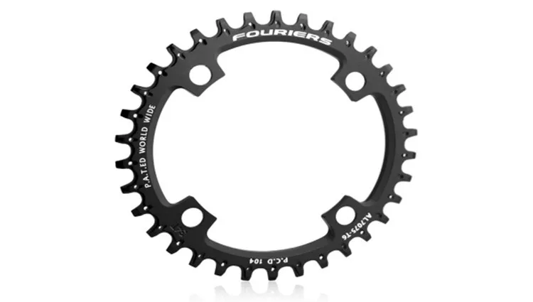 Fouriers CR-DX003-AH одноцепное кольцо для велосипеда, Р. С. Д. 104 мм 34 Т 4 мм, узкоширокие зубья