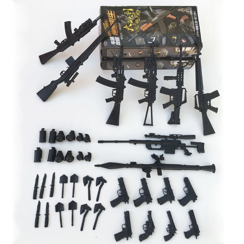 Пустынный Орел 1/6 сборки Пластик оружие безопасная модель Страйкбольное Снайпер Toy Target мини из мульсфильма для детей подарок для мальчиков A313