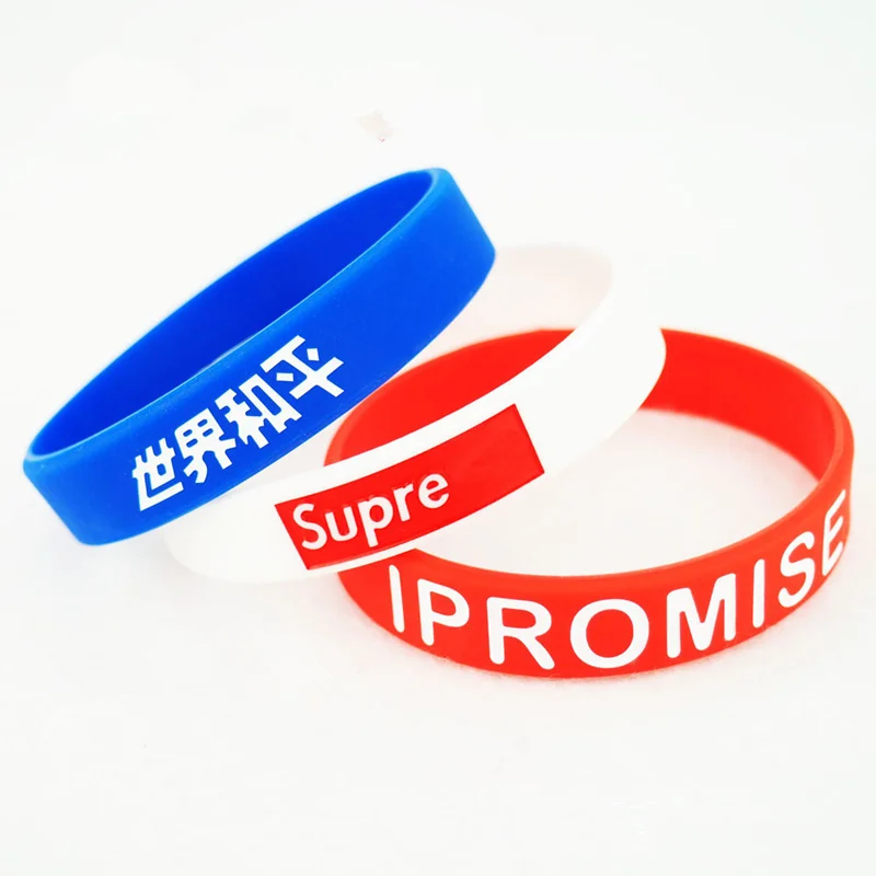 customized silicone bracelet