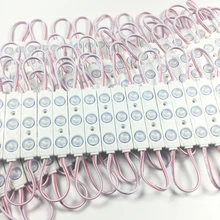 20 шт./лот светодиодный модуль SMD 2835 1,5 W DC12V вставные модули с объективом светодиодный Подсветка для рекламы дизайн магазинный баннер