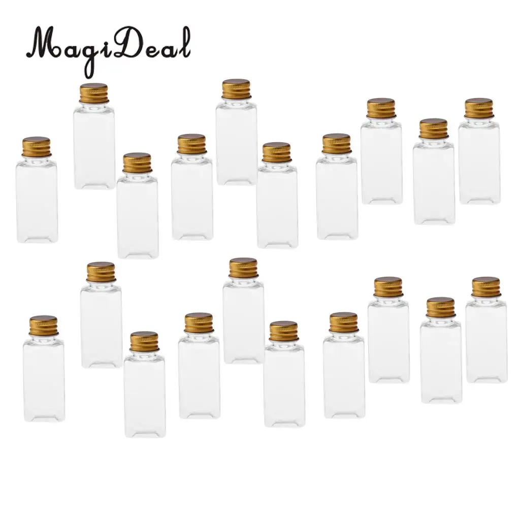 Kesoto MagiDeal Lot 20pcs 30ml Plastic Makeup Sample Containers Cream Small Empty Bottle Squeeze Tubes for Travel