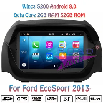 

Winca S200 Android 8.0 Car DVD Player Multimedia Radio For Ford ECOsport 2013- Stereo GPS Navigation Automagnitol Double Din MP3