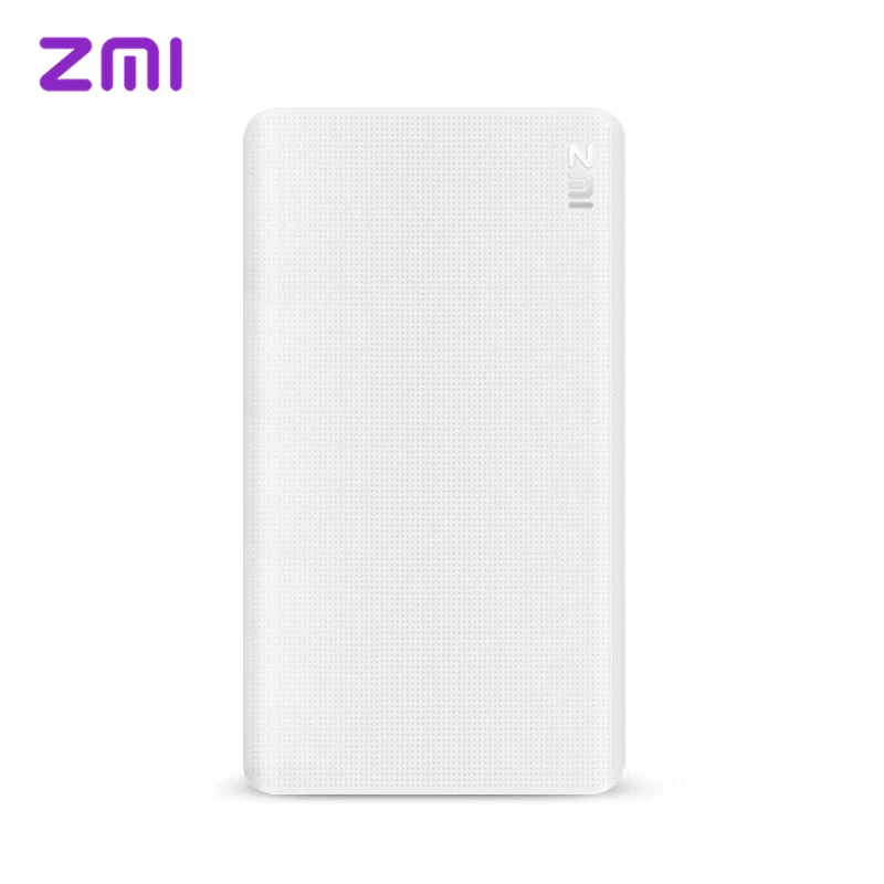 

ZMI QB805 Power Bank PowerPack 5K Smallest and Lightest 5000mAh Battery Fast Charging 2.0 Portable Charger Ultra-Compact White
