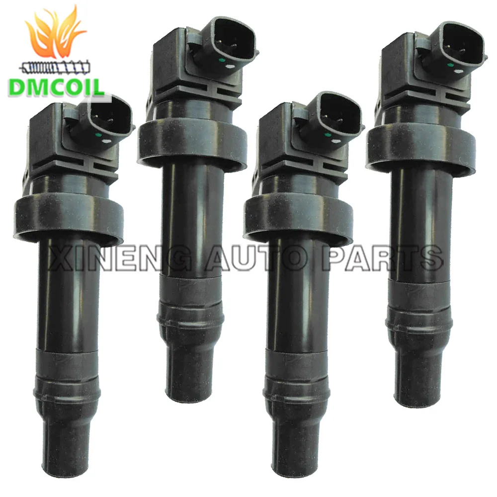 Buy 4 PCS IGNITION COIL FOR HYUNDAI ELANTRA ACCENT IV SOLARIS IV I20 I30 I40