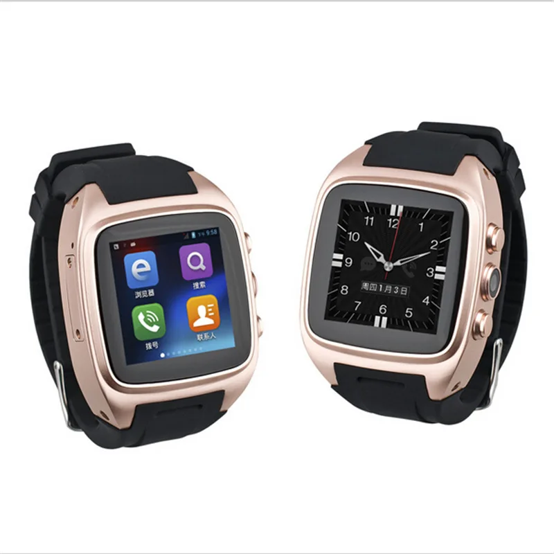 Android Smart часы x02 1.5 дюймов 240*240 IPS Bluetooth SmartWatch С GPS + 3G WiFi GPRS bluetooth для androidphone pkw51|smart watch