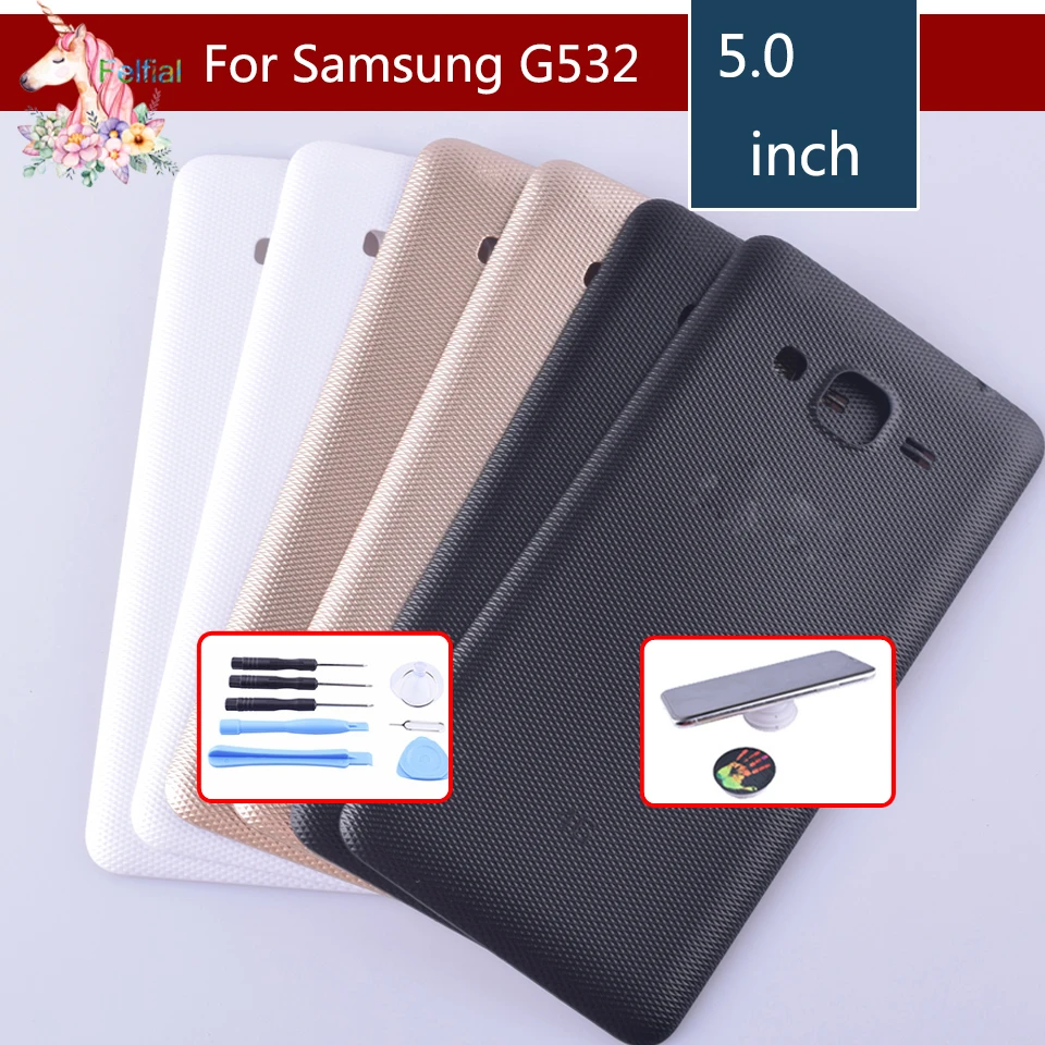 Для Samsung Galaxy J2 Prime G532 G532F G532H G532G G532M корпус батарейного отсека задняя крышка корпуса