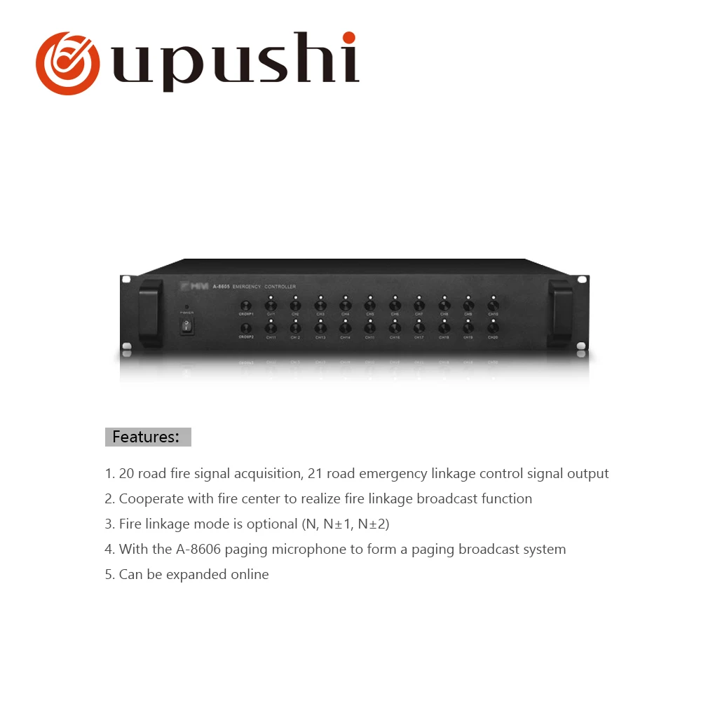OUPUSHI A-8605 Emergency controller 20 fire