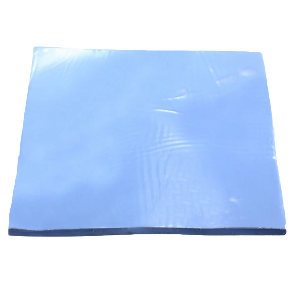 

Reusable Silicone Pad CPU Cooling Blue For Laptop Sheet Shock Absorption Wear Resistant Films Thermal Conductive Heatsink Soft