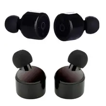 Наушники-вкладыши мини беспроводные bluetooth наушники супер бас гарнитура микрофон для iPhone Android телефон