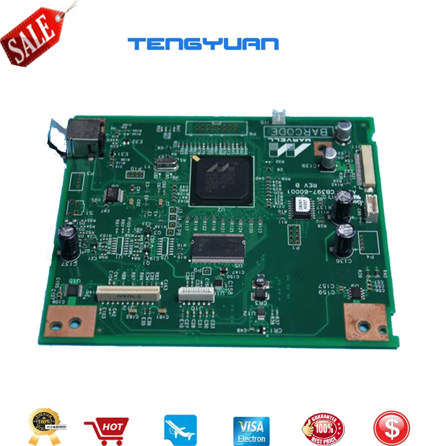 

Free shipping 100% Tested for HP M1005 M1005 1005 Formatter Board CB397-60001 printer parts on sale