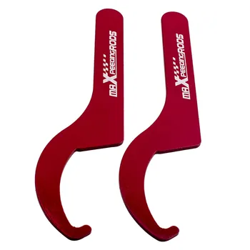 

2x Steel Coilover C Spanner Hook Wrench Universal Coil Over Spring