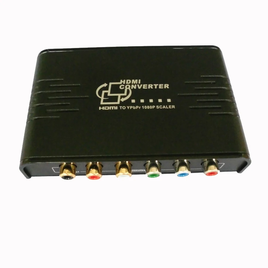 HDMI to 1080P Component Video YPbPr Scaler Converter Supporting Coaxial Audio Output Convert HDMI Input into Analog YPbPr Video