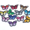 Parches variados de hierro para ropa, parches bordados de mariposas Multicolor, parches adhesivos de insignia para ropa MZ421 ► Foto 3/6