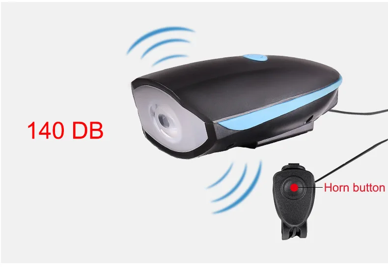 Best WHEEL UP Bicycle Front Light USB Rechargeable Bike Lamp LED Headlight Cycling Multifunction Electric 140db Horn Bike Bell 4 Best WHEEL UP Bicycle Front Light USB Rechargeable Bike Lamp LED Headlight Cycling Multifunction Electric 140db Horn Bike Bell 4