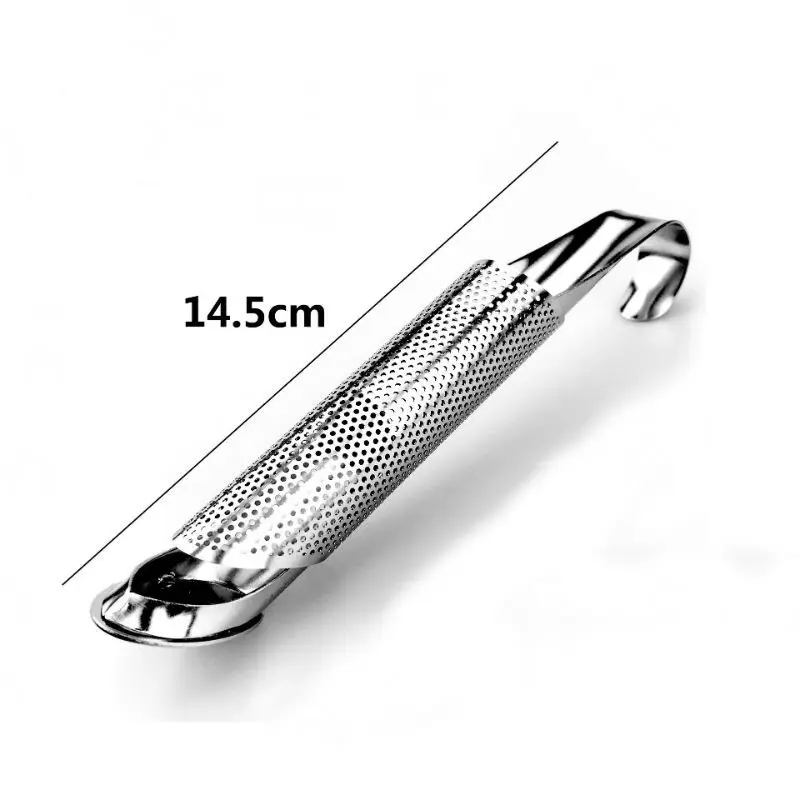 Stainless Steel Tea Infuser Creative Pipe Shape Metal Tea Strainer Hanging Filter Mug Teapot