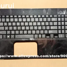 Yourui верхний Упор для рук дело США клавиатура для ноутбука Toshiba Satellite L50-B L50D-B L50DT-B L50T-B EABLI00410 черный