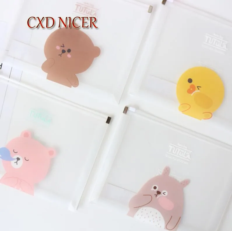 

Cute Panda Cover Transparent Pvc Folder For Document School Supplies Stationery Store School File Folder Chancellory DD2043