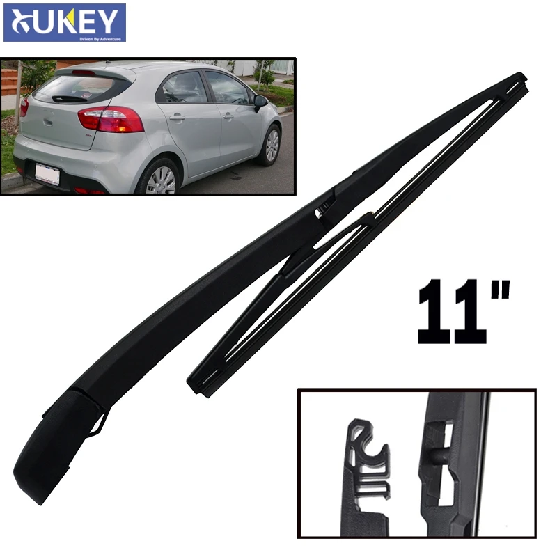 Xukey 11" Rear Windscreen Wiper Arm Blade Fit For Kia Rio UB Hatchback